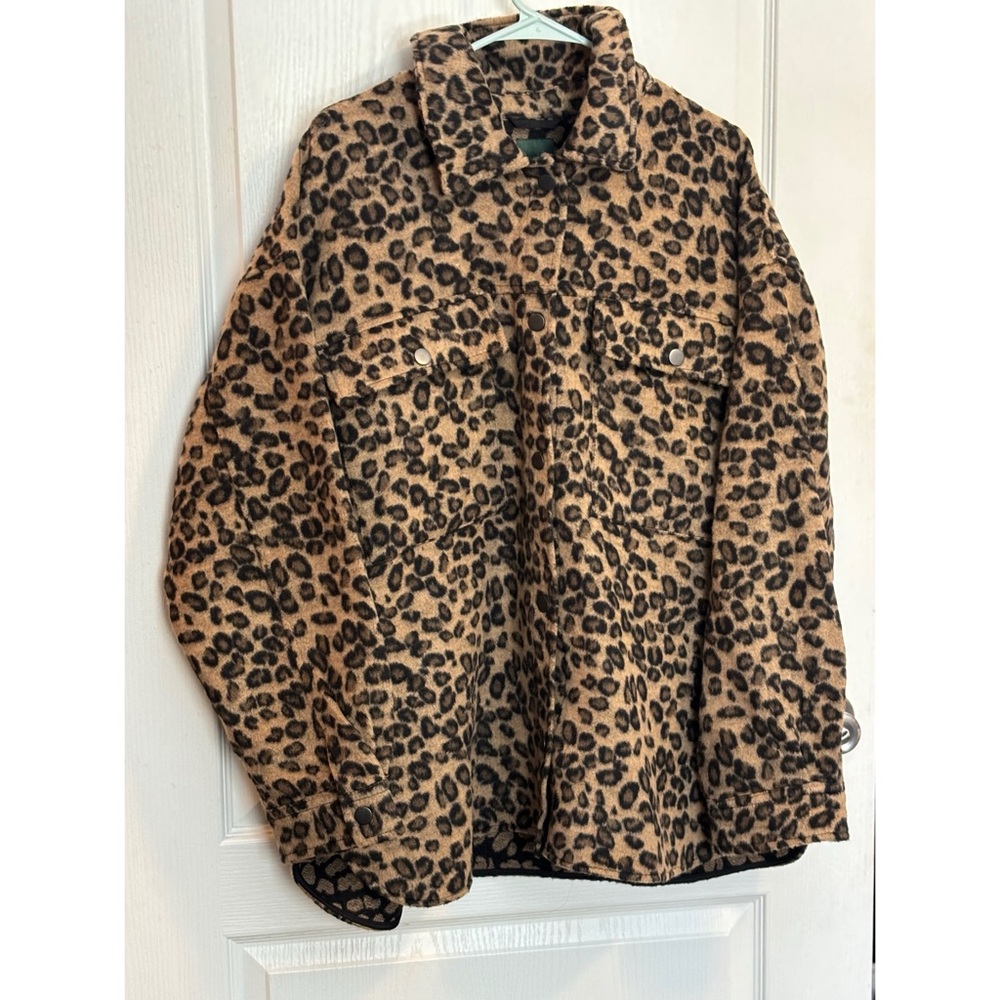 Leopard Print Jacket.